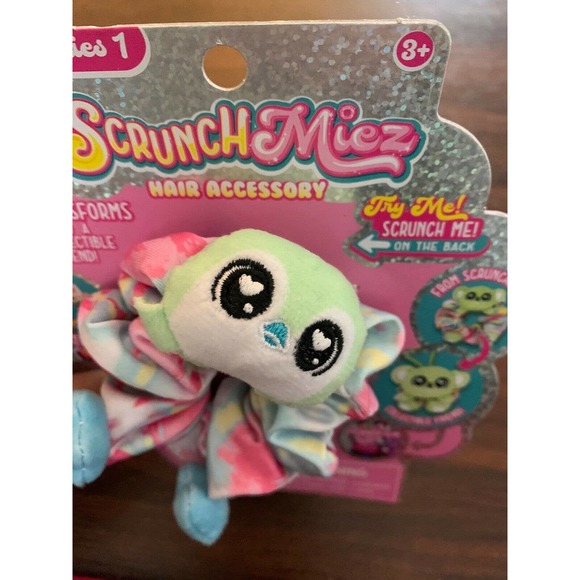 NEW Scrunchmiez Doodle #21 Hair Clip Scrunchie Scrunch Miez - PENGUIN - Picture 2 of 5